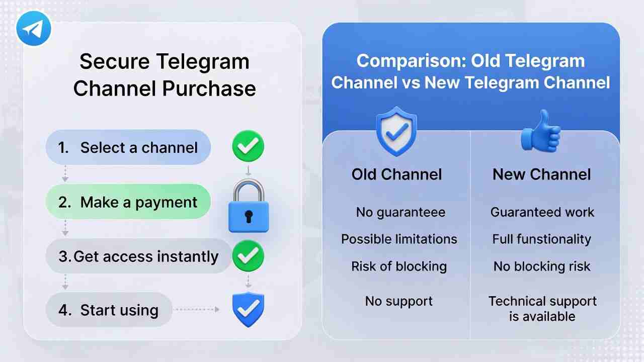 خرید کانال تلگرام قدیمی